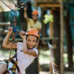 Aktywne weekendowe atrakcje dla rodzin: parki linowe, baseny i boiska